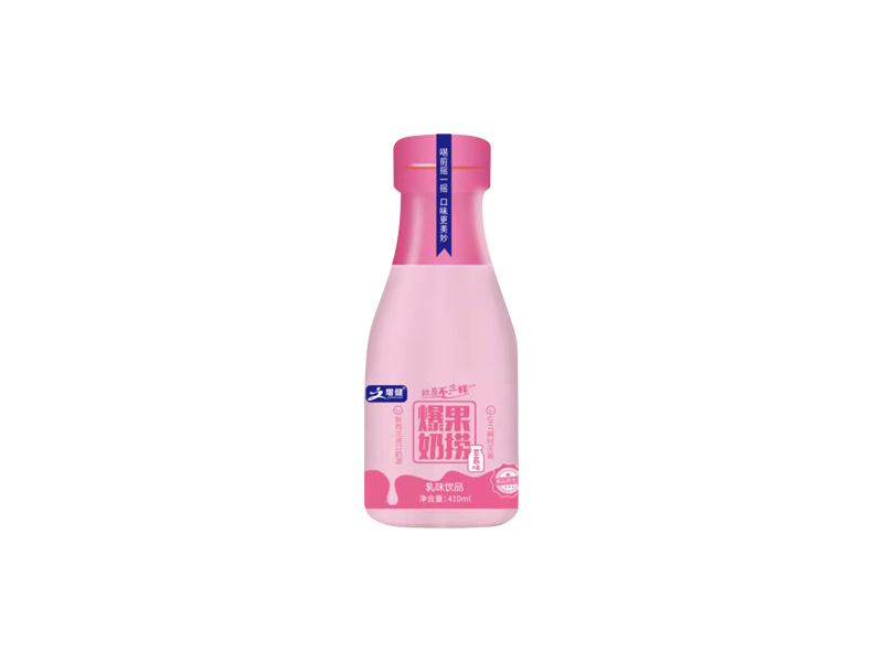 草莓味爆果奶撈 410ml 1*15